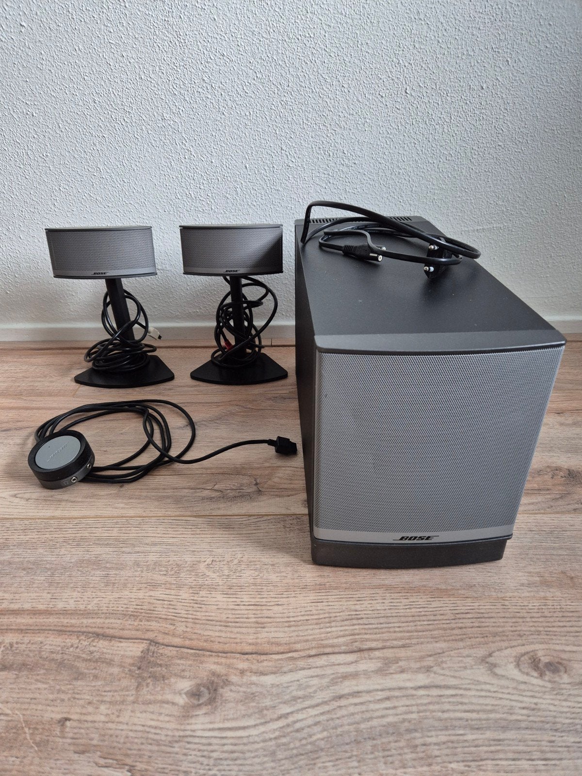 Bose Companion 5 Multimedia Speakersysteem, Gebruikt, 120 tot 150 watt, Speakerset, Ophalen of Verzenden