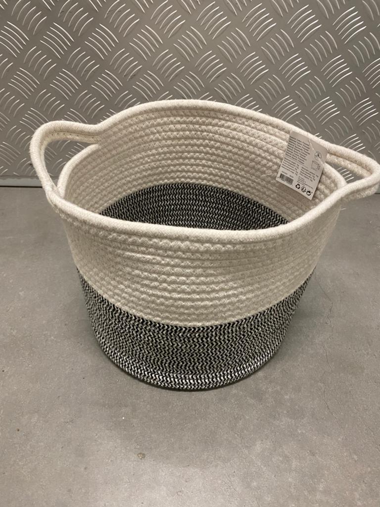 Nieuwe kleine mand - en 1 grote mand, Overige materialen, Mand, Rond, Nieuw