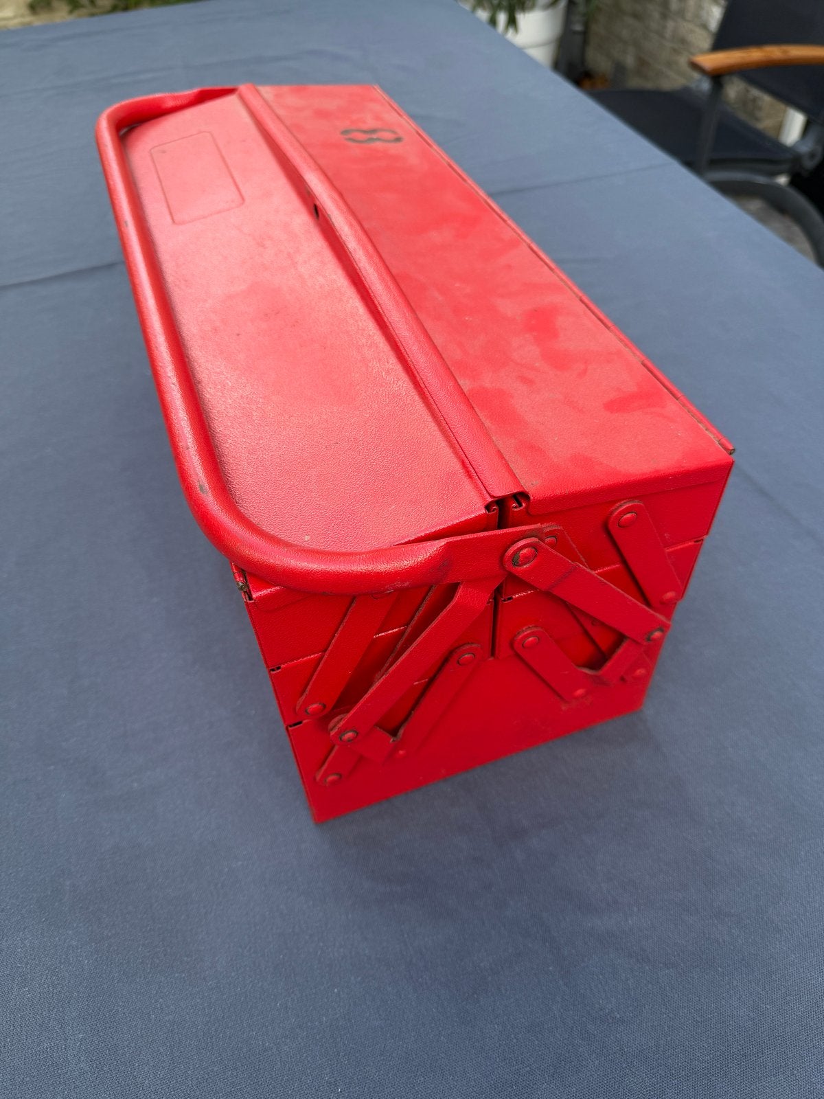 Gereedschapset met kist waaronder ook Engelse maten, Ophalen, Gebruikt, Gereedschapsset, Overige merken