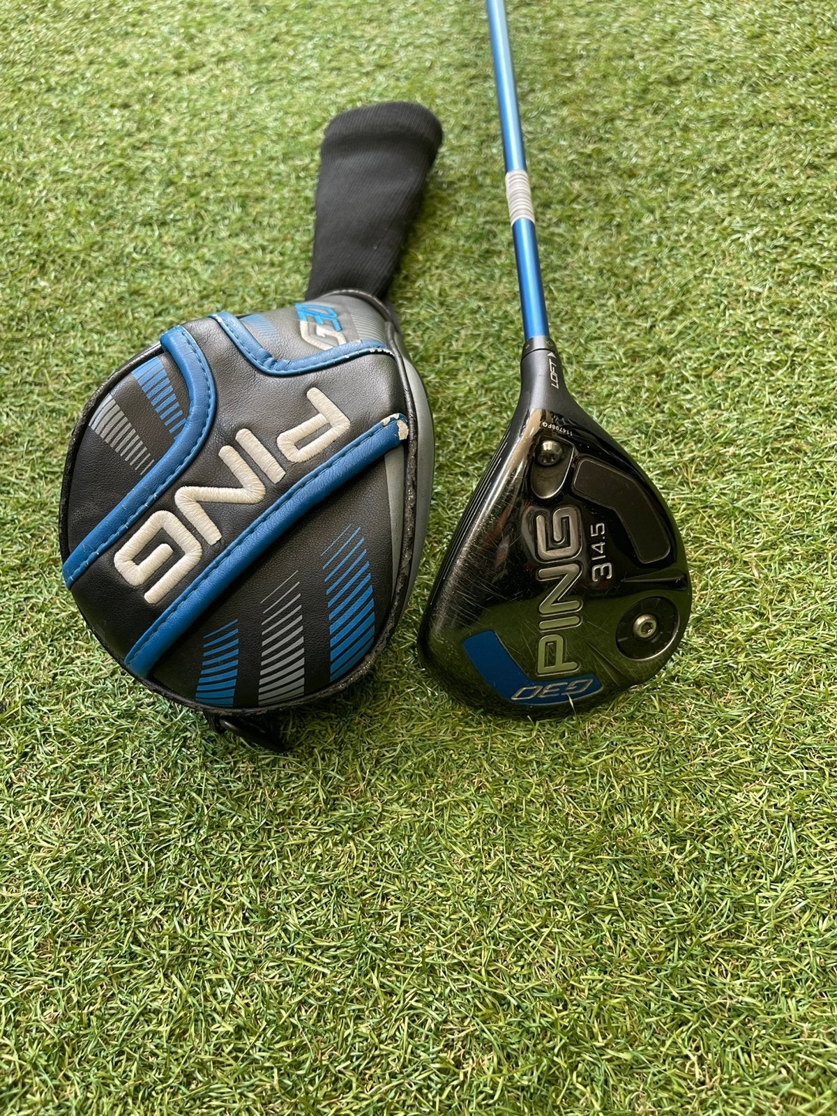 Ping G30 3wood 14,5 (stiff) +1inch, -, -, Ophalen of Verzenden, Zo goed als nieuw