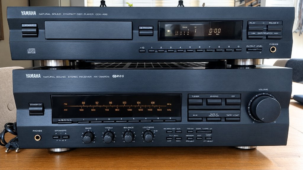 Yamaha audio set met stereo receiver en cd speler, Ophalen, Zo goed als nieuw, Overige merken
