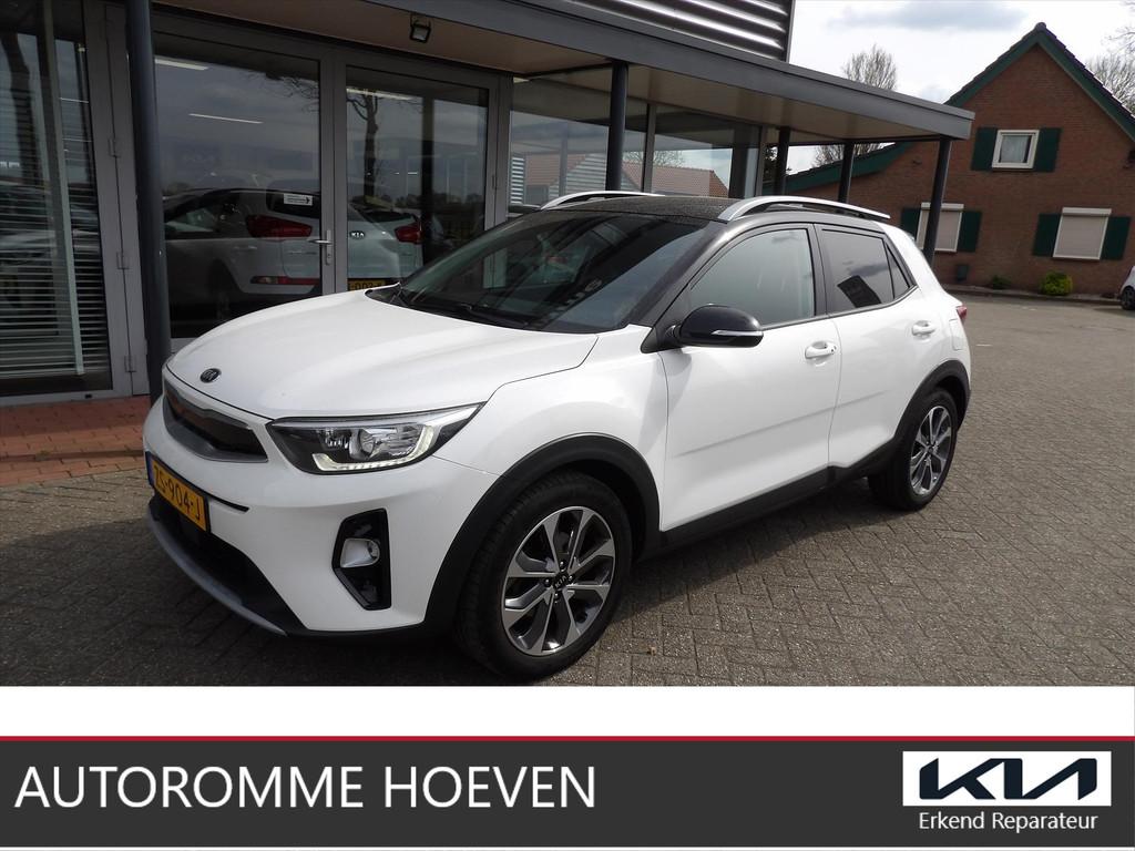 KIA Stonic 1.0 Turbo DynamicPlusLine Luxe Org. Ned., Auto's, Kia, Voorwielaandrijving, Lichtsensor, Gebruikt, Origineel Nederlands