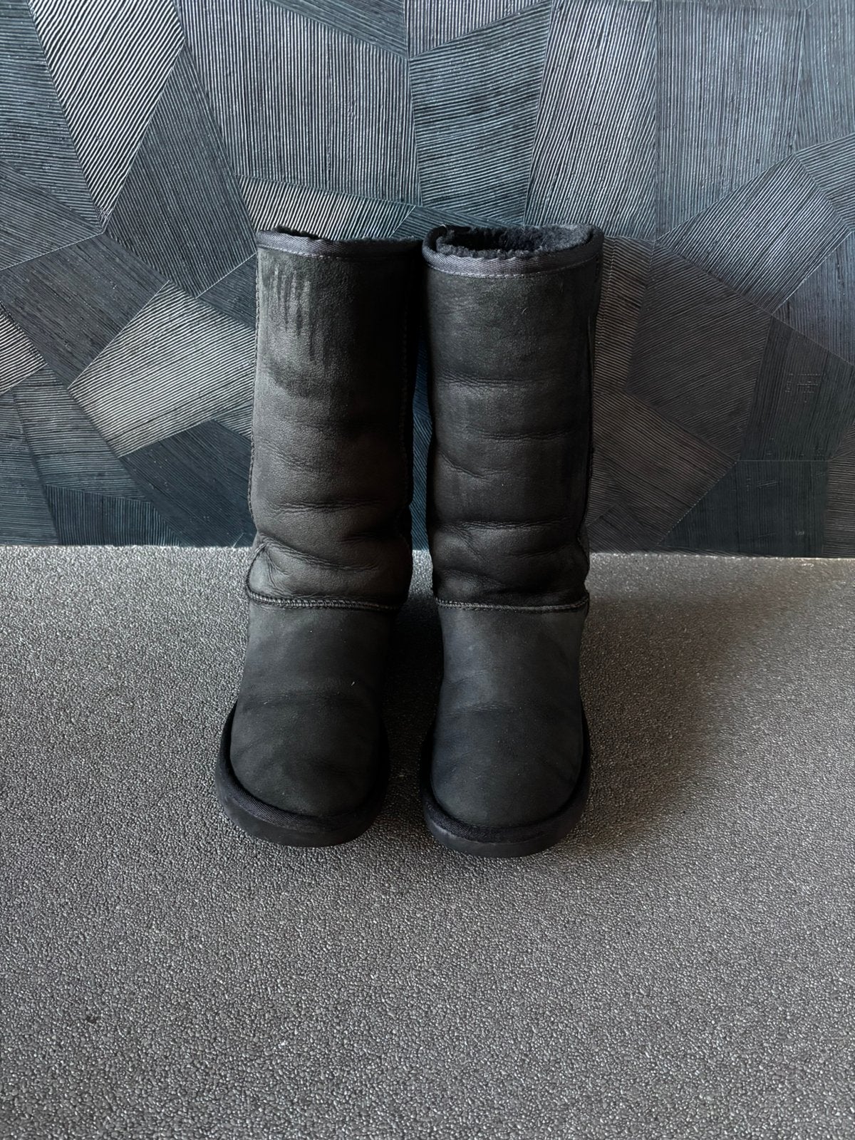 UGG Australia Classic Tall Zwart - Maat 37, Kleding | Dames, Hoge laarzen, Zwart, Ophalen of Verzenden, Gedragen