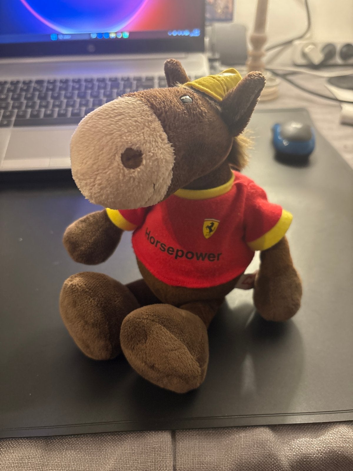 NICI Ferrari Horsepower knuffelpaardje, Paard, NICI, Overige karakters, Ophalen of Verzenden