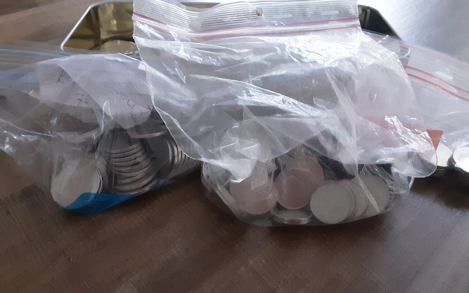 3,5 kg Nikkelen Guldens en Rijksdaalders, Postzegels en Munten, Ophalen of Verzenden, Koningin Juliana, Overige waardes, Losse munt