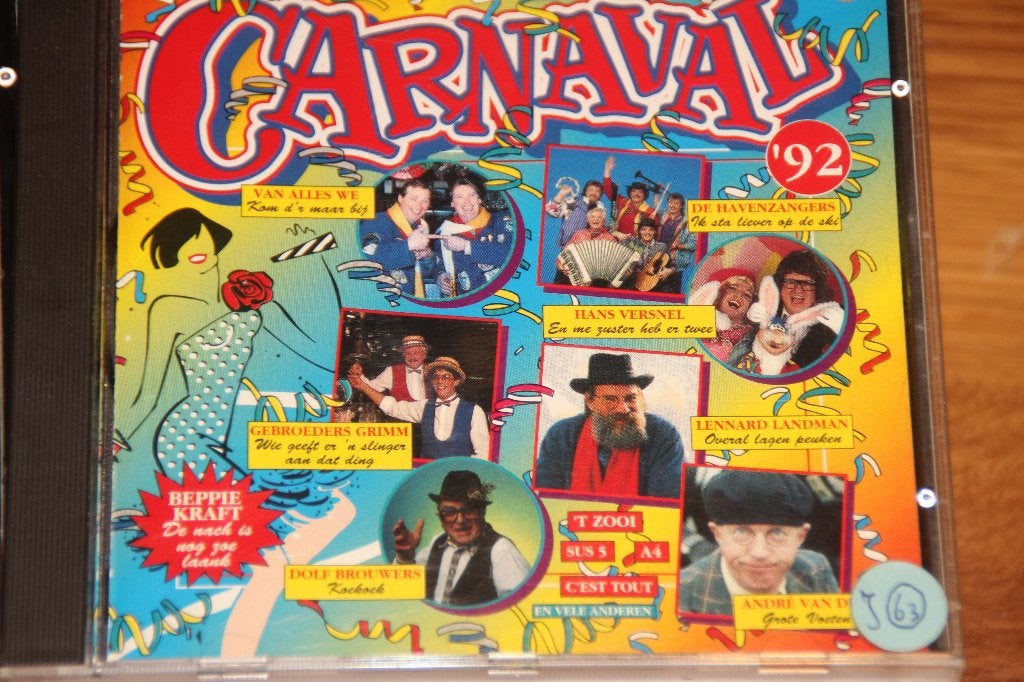 carnaval cd's diversen, Ophalen of Verzenden, Gebruikt