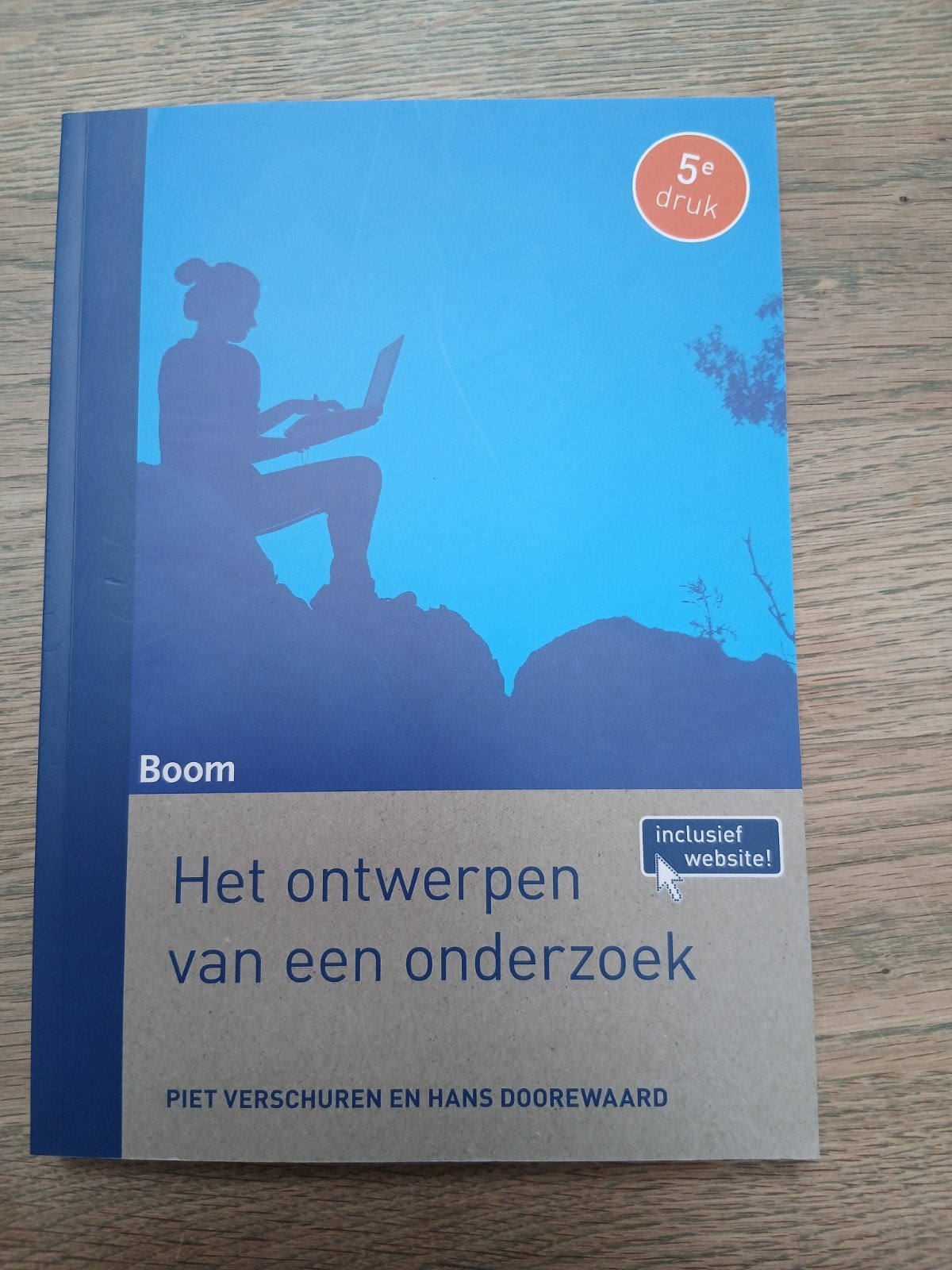 Het ontwerpen van een onderzoek, 5e druk, Piet Verschuren, Boeken, Piet Verschuren, Zo goed als nieuw, Beta, HBO