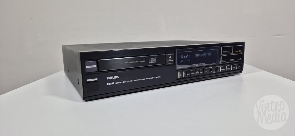 Philips CD304 CD-Speler | CD | CDM1 Laser | TDA1540 DAC, Audio, Tv en Foto, Cd-spelers, Refurbished, Philips, Ophalen of Verzenden