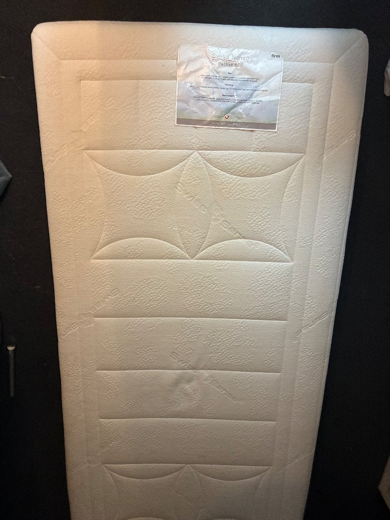 Z.G.A.N. Pocketveren matras 90x210, Ophalen, 90 cm, Eenpersoons, 210 cm