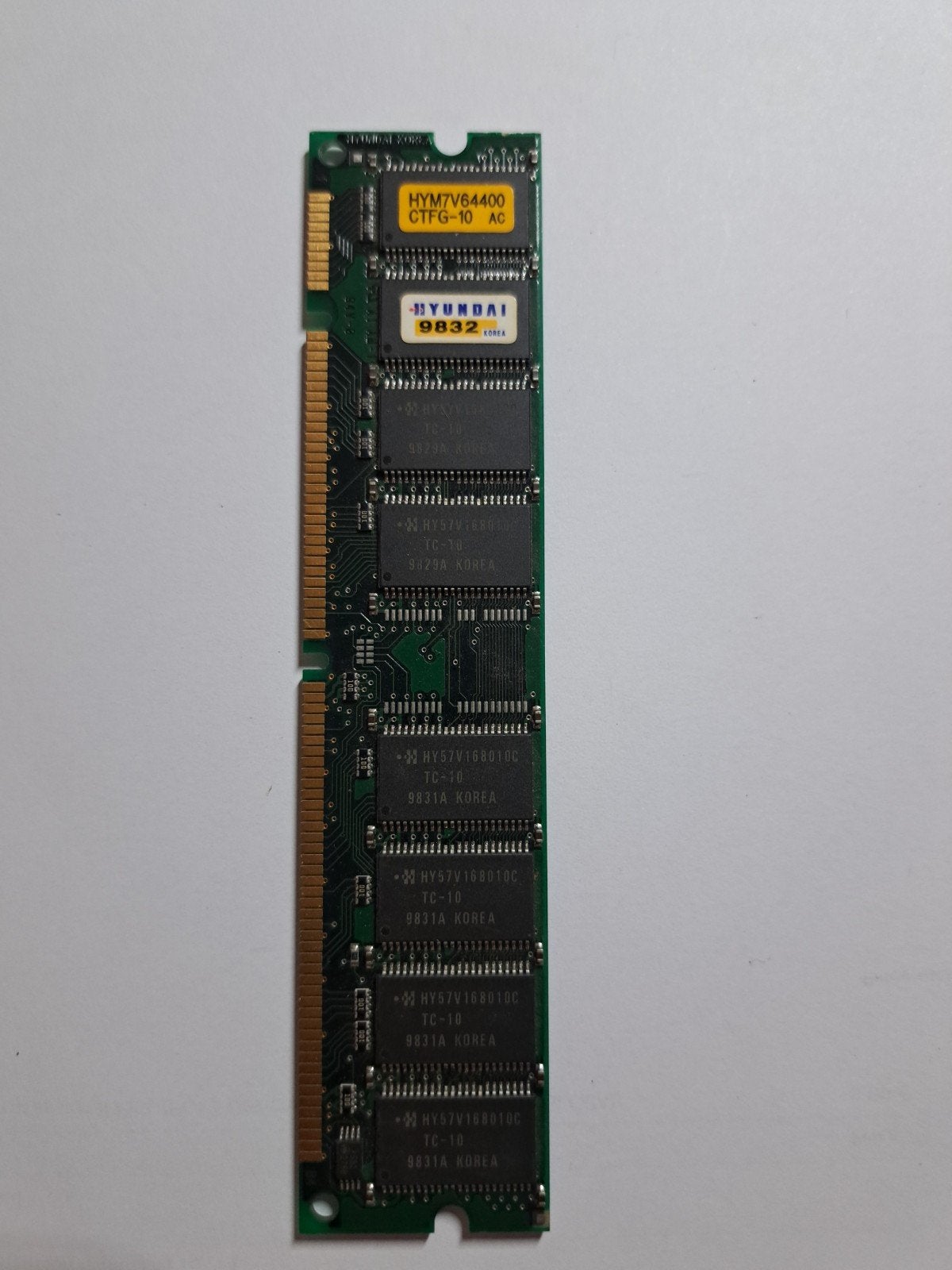 Hyundai HYM7V64400 CTFG-10 AC RAM Geheugenmodule, Computers en Software, Onbekend, Overige soorten, Ophalen of Verzenden, Desktop