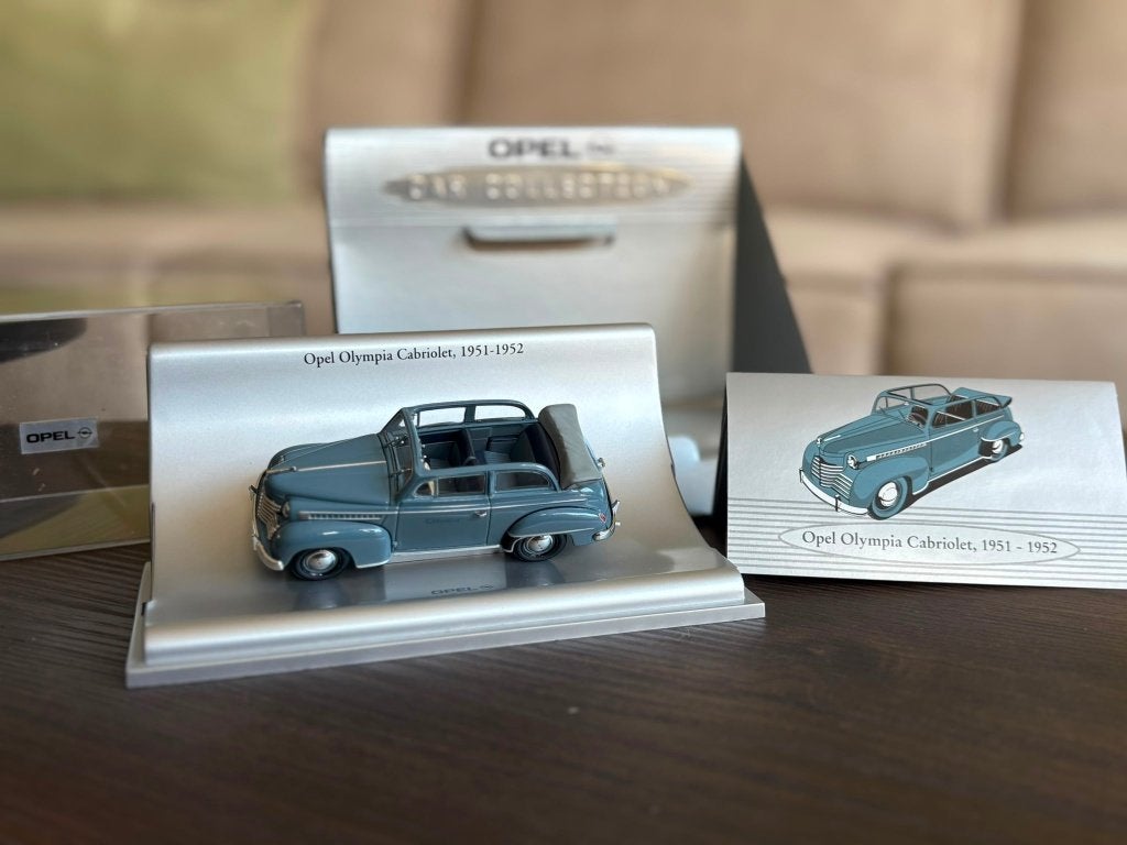 Opel Olympia Cabriolet 1951-1952| Opel Collection |Mint|Box|, Ophalen of Verzenden, Nieuw, Auto, Overige merken