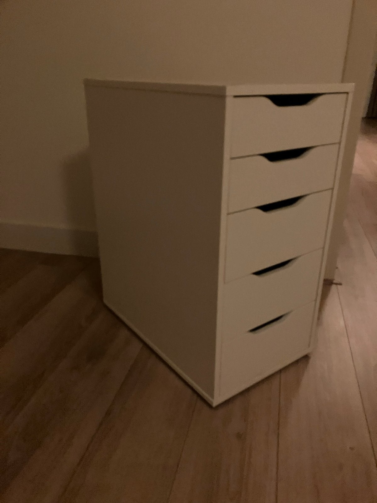 IKEA Alex ladeblok met 5 lades - Wit, Huis en Inrichting, Ophalen, Minder dan 50 cm, 5 laden of meer, Zo goed als nieuw