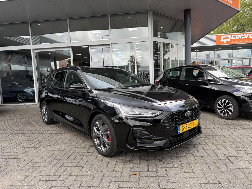 Ford Focus 1.0 EcoBoost Hybrid 125 pk ST Line Style Apple Ca, Gebruikt, Euro 6, Zwart, Origineel Nederlands