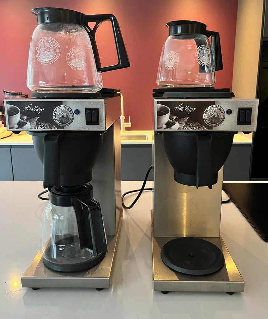 Alex meijer koffiezetapparaat, 10 kopjes of meer, Ophalen, Zo goed als nieuw, Koffiemachine
