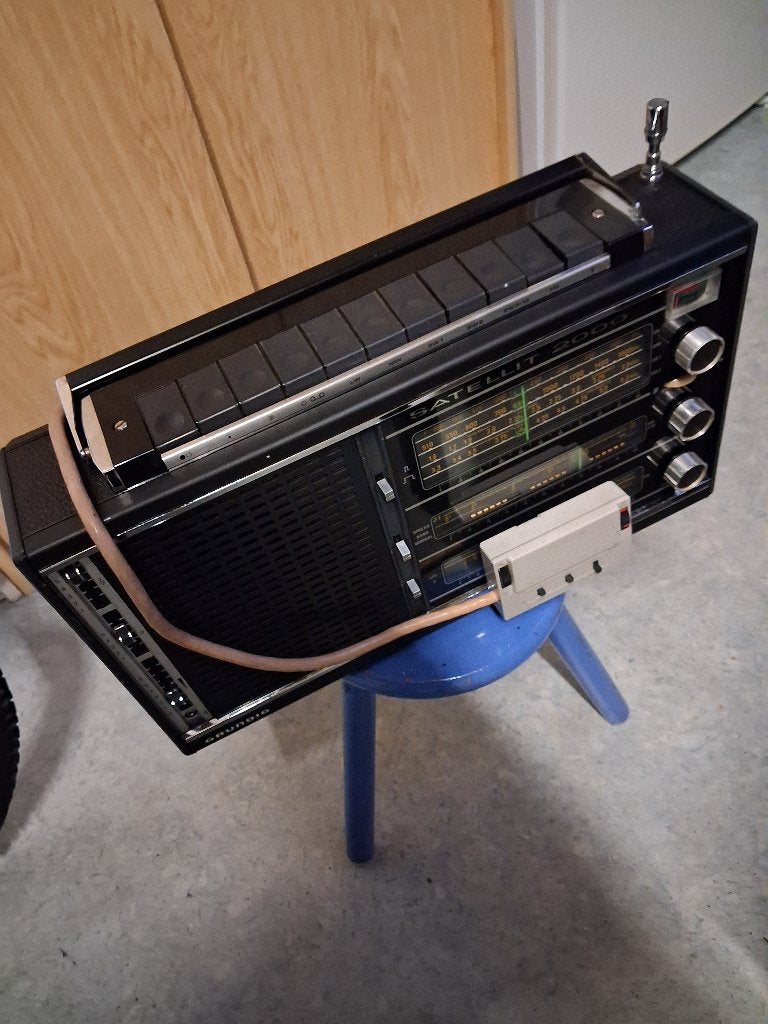 Grundig satellit 2000, Ophalen, Gebruikt, Wereldontvanger