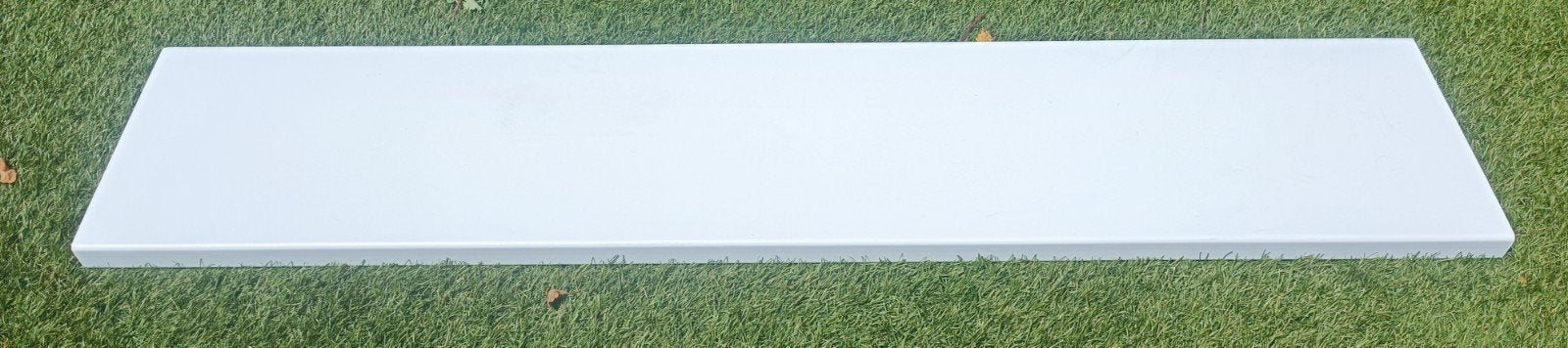 Vensterbank kunststof incl. eindkappen 150x30x4 cm wit, Ophalen, Minder dan 80 cm, Overige typen, Nieuw