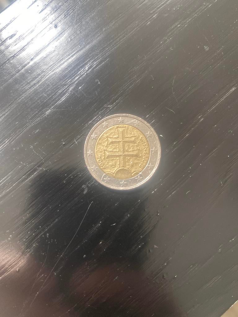 2 Euro munt Slowakije 2009, Ophalen of Verzenden, Slowakije, 2 euro, Losse munt