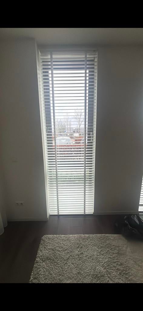 Veneta jaloezieën - Wit, diverse maten, Gebruikt, 100 tot 150 cm, Wit, Ophalen of Verzenden