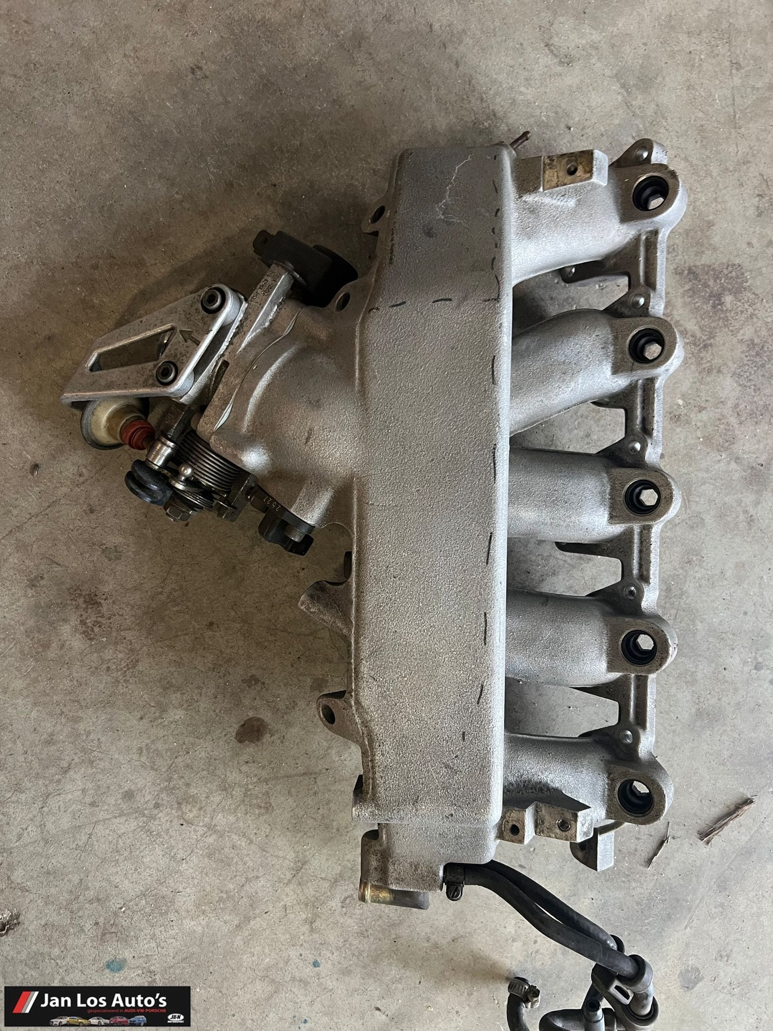 Audi  S2 S4 S6 2.3 20V turbo 3B AAN inlaatspruitstuk met gas, Auto-onderdelen, Gebruikt, -, -, -