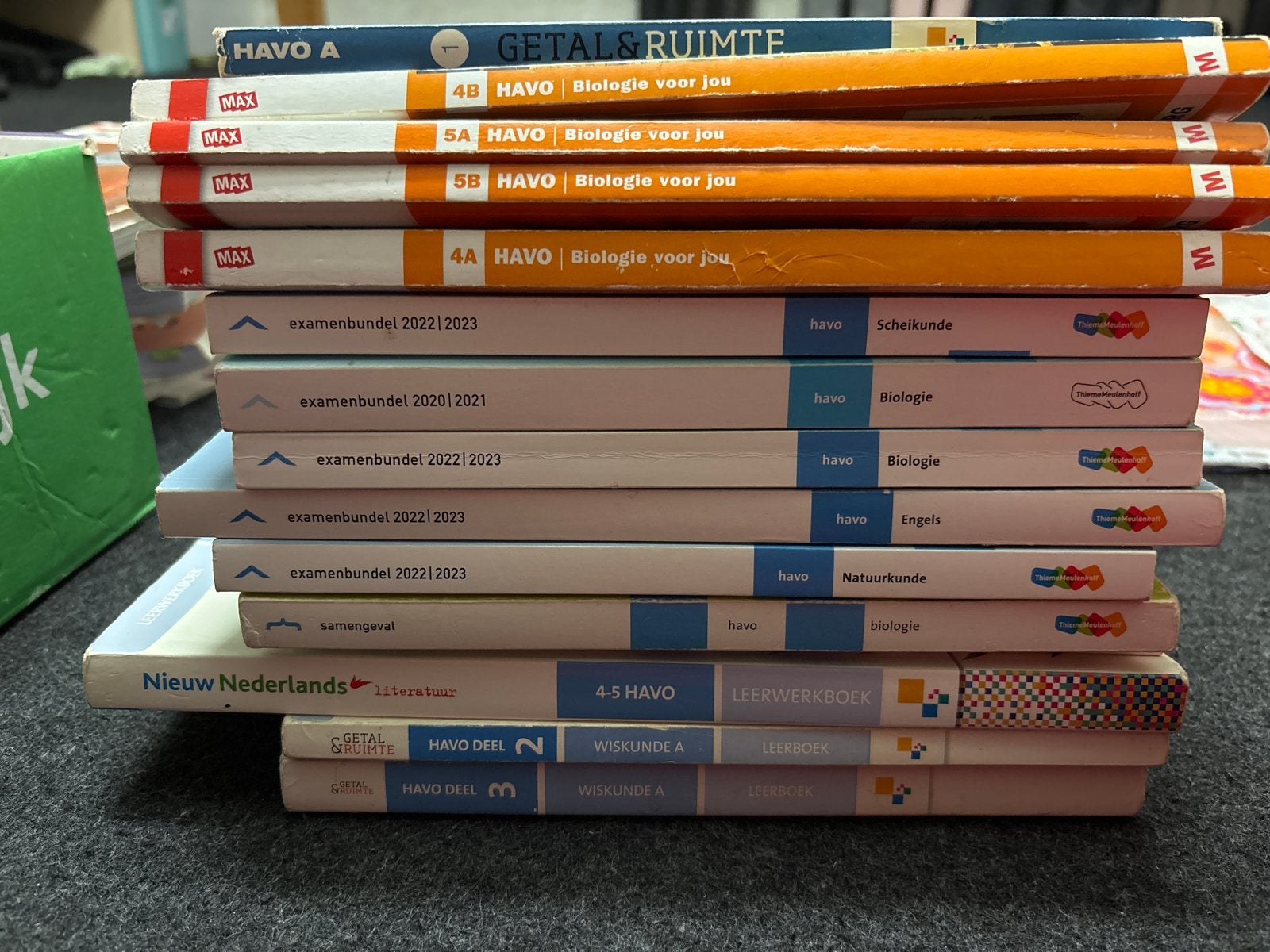 HAVO schoolboeken en examenbundels (diverse vakken), Boeken, Ophalen of Verzenden, Gelezen, HAVO, Biologie