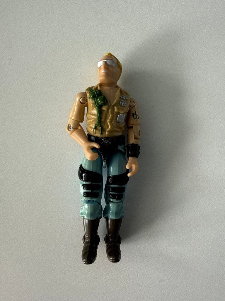 Vintage G.I. Joe Actionfiguur - Roadblock (1986), Ophalen of Verzenden, Gebruikt