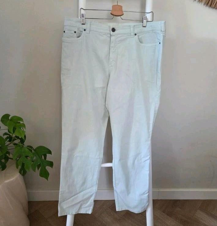 Dora Comfort Fit Jeans licht/mint groen maat 48 magna promis, Dora, Maat 42/44 (L), Ophalen of Verzenden, Zo goed als nieuw