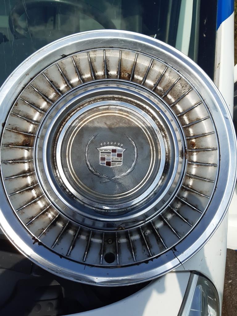 Wiel dop Amerikan cadillac, Auto diversen, Wieldoppen, Ophalen of Verzenden, Zo goed als nieuw