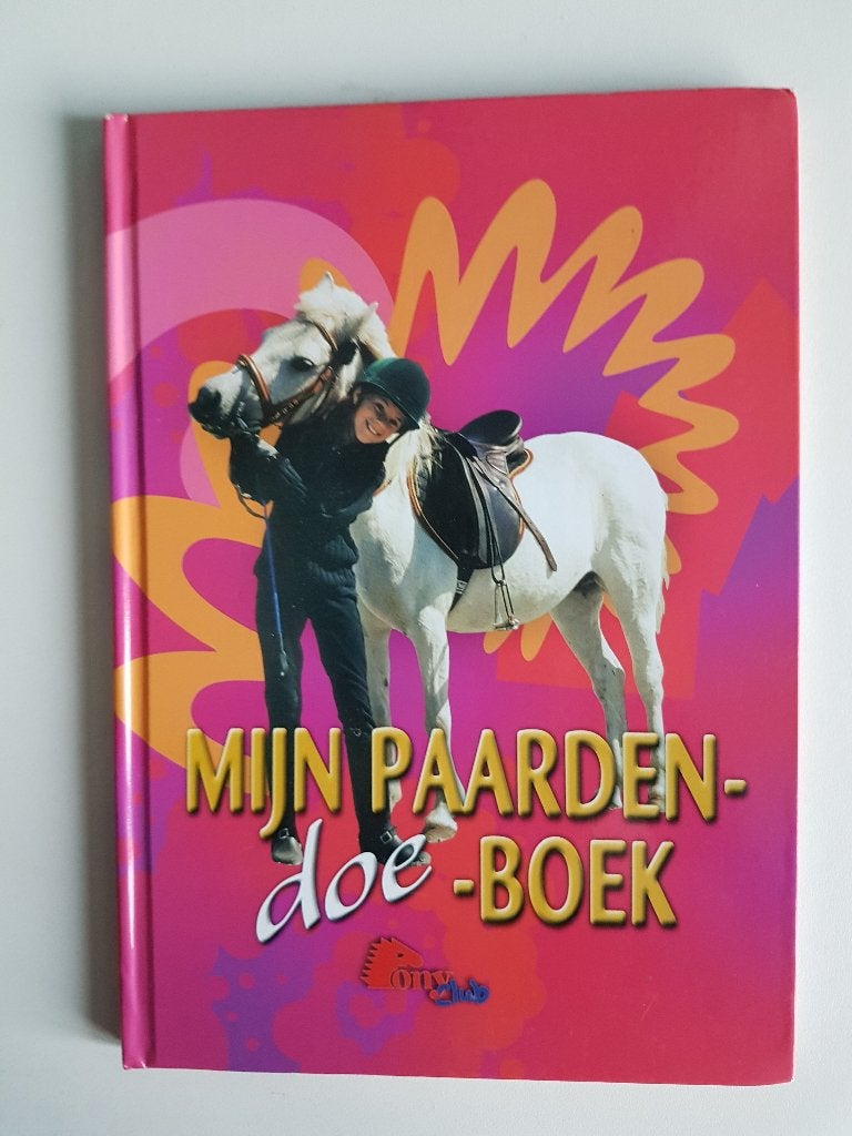 mijn paarden-doe-boek, Ophalen of Verzenden, Zo goed als nieuw, Paarden of Pony's