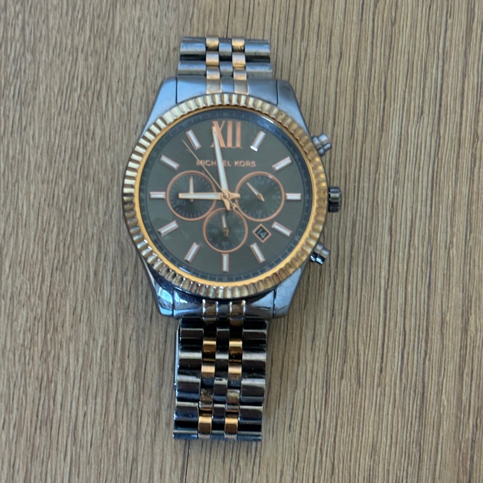 Michael Kors Heren Horloge MK-8561 -, Overige merken, Gebruikt, Staal, Polshorloge