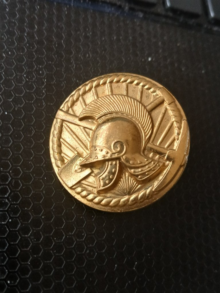 Koperen speld Genie /Pioniers, Ophalen of Verzenden, Landmacht, Nederland, Embleem of Badge