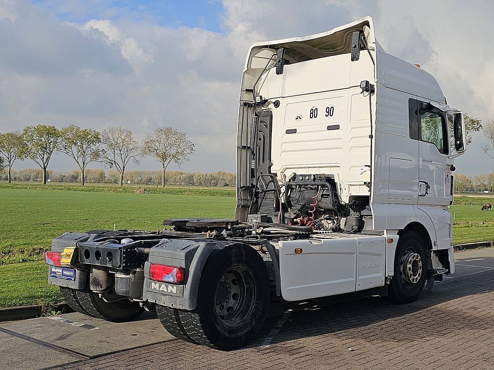 M.A.N. 18.500 TGX xlx,hydr unit, Auto's, Automaat, Euro 6, MAN, Wit