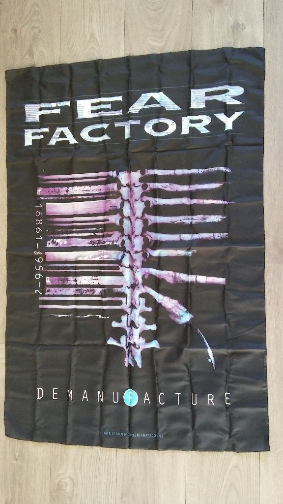 Clawfinger James Dean Fear vlag vintage metal biohazard, Ophalen of Verzenden, Zo goed als nieuw, Overige typen