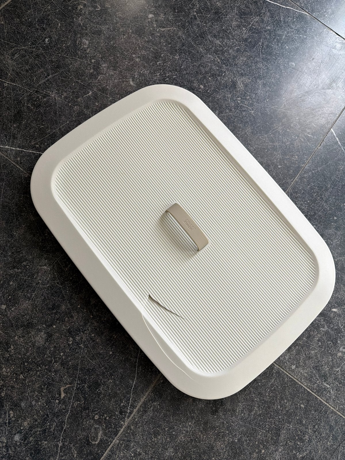 Joseph Joseph Wasmand Deksel - beige, Ophalen, Zo goed als nieuw