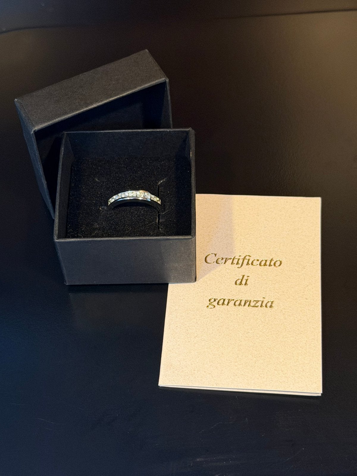 18 karaat witgouden ring met 9 natuurlijke diamanten 0.72ct!, Sieraden, Tassen en Uiterlijk, Ringen, Nieuw, Ophalen of Verzenden