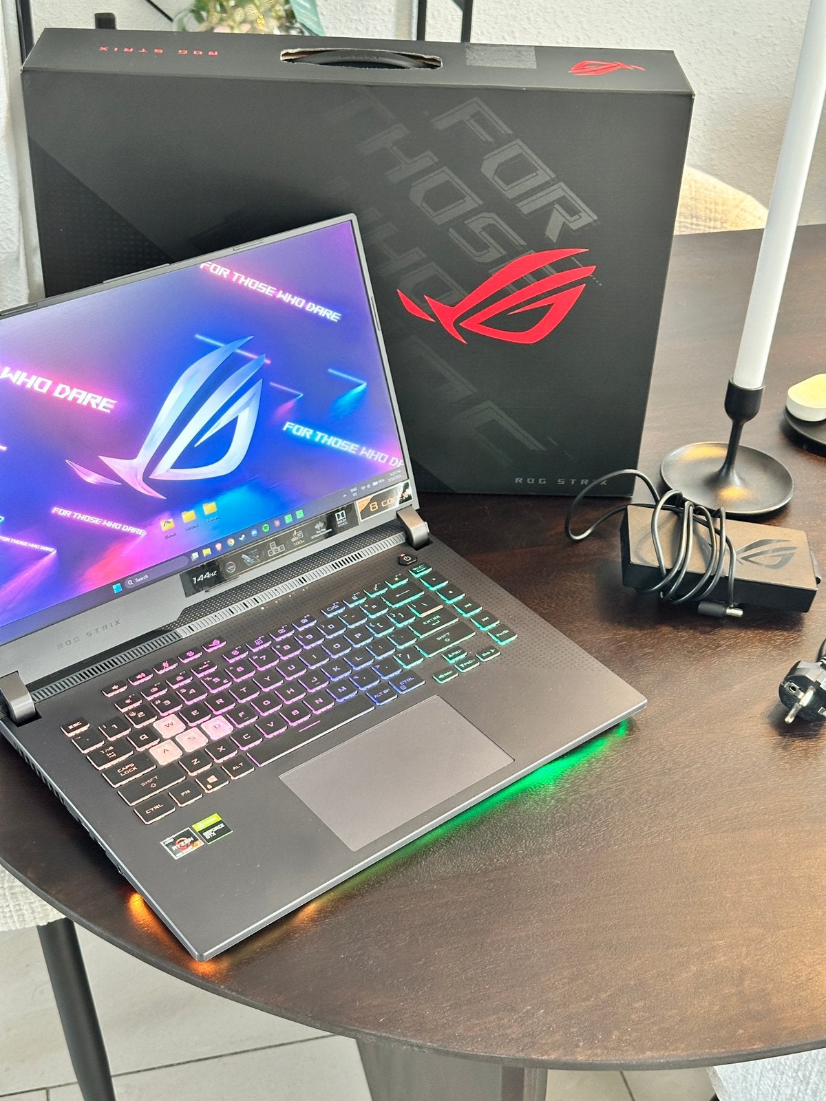 ASUS ROG Strix G513IH Gaming laptop, Ophalen, Met videokaart, 2 tot 3 Ghz, Zo goed als nieuw