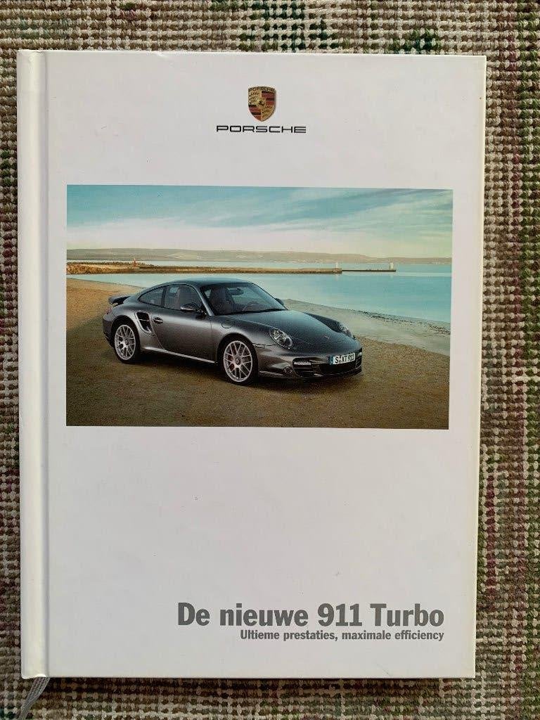 Brochure Porsche 911 997 Turbo MK2 2009 Nederlandstalig, Porsche, Nieuw, Ophalen of Verzenden, Porsche