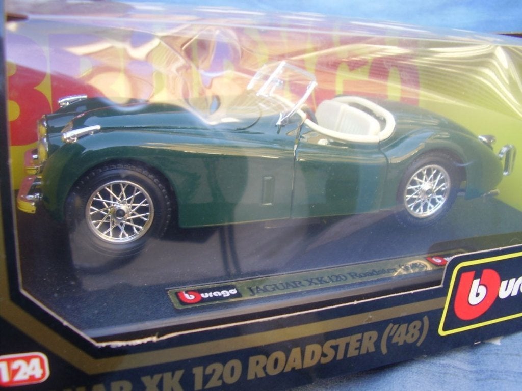 Schaalmodel Jaguar XK 120 roadster 1948, Ophalen of Verzenden, Nieuw, Auto