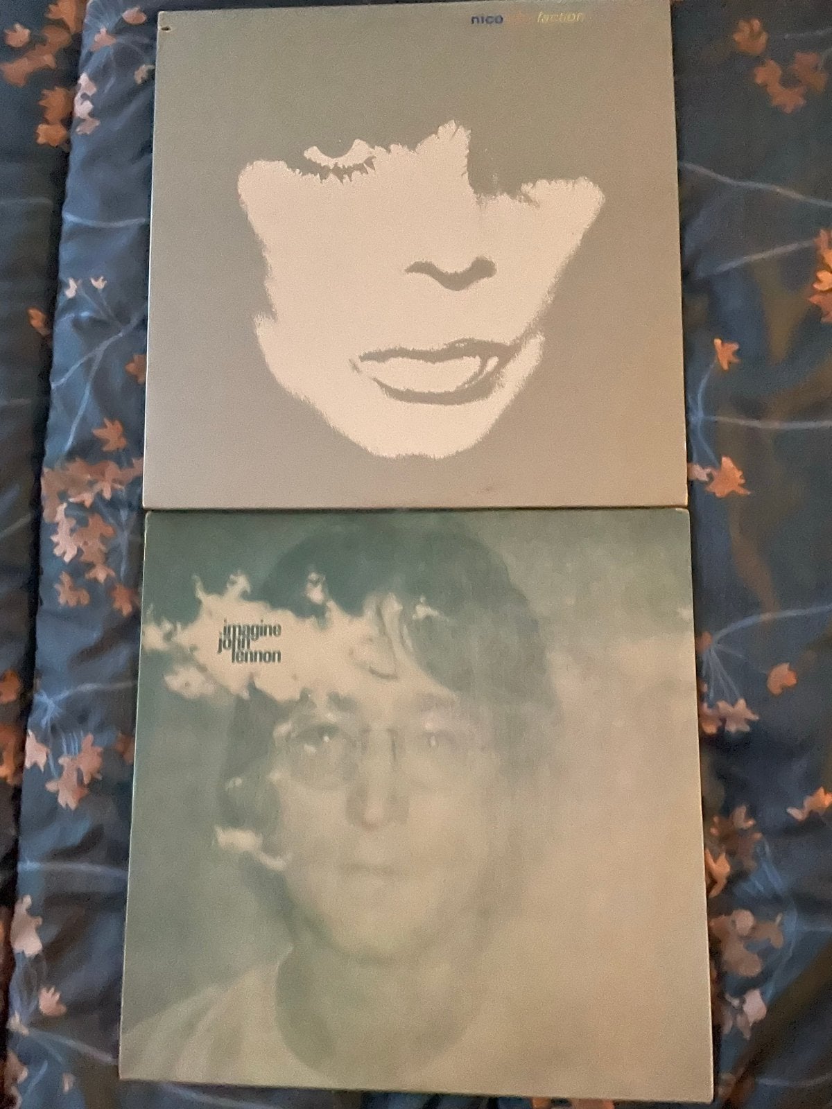Nico - Faction & John Lennon - Imagine 2  LP's, Ophalen of Verzenden, 1970 - 1979, Gebruikt, 12 inch