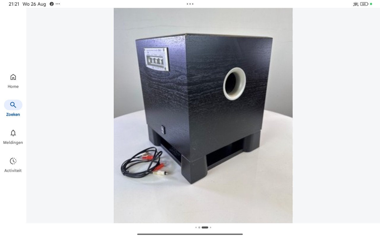 Yamaha YST-SW215 Subwoofer - Krachtige basweergave, Audio, Tv en Foto, Luidsprekers, Gebruikt, Inclusief kabels, Subwoofer, Yamaha