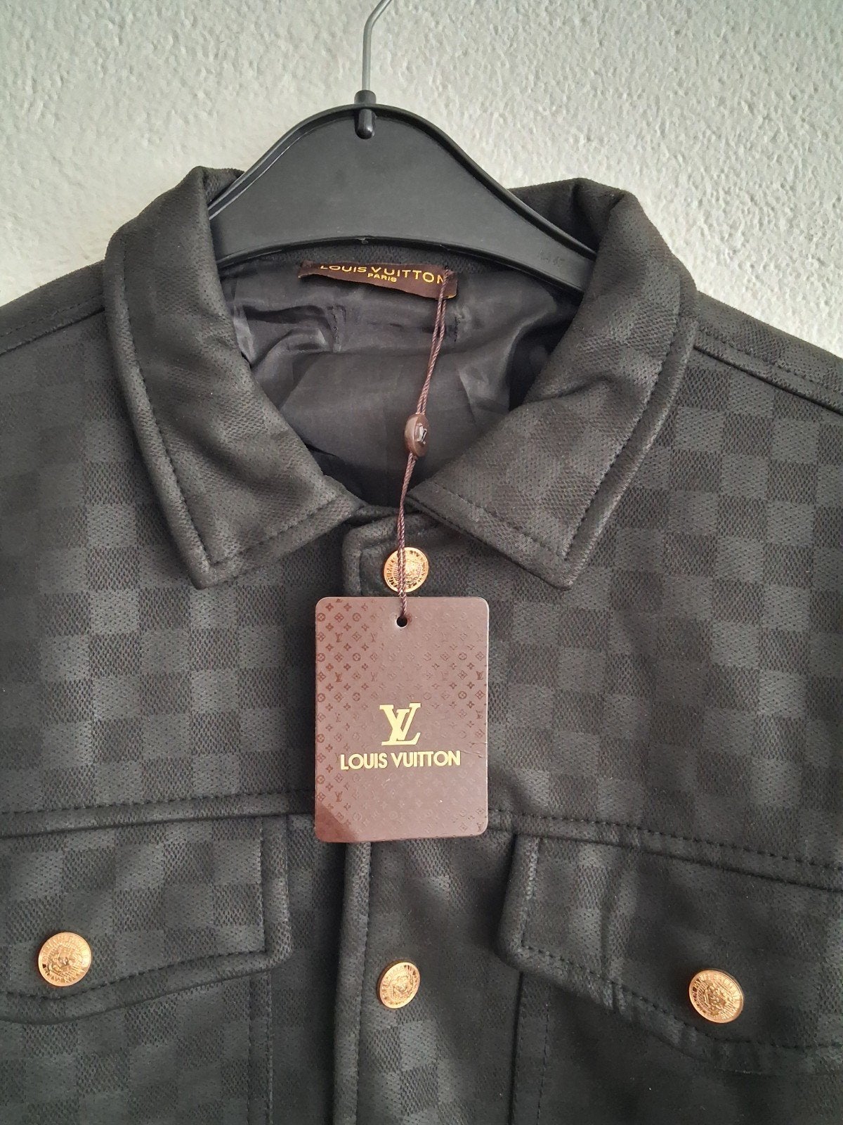 Louis Vuitton Heren Jas Zwart - Nieuw met labels Maat L, Zwart, Nieuw, Overige maten, Ophalen of Verzenden