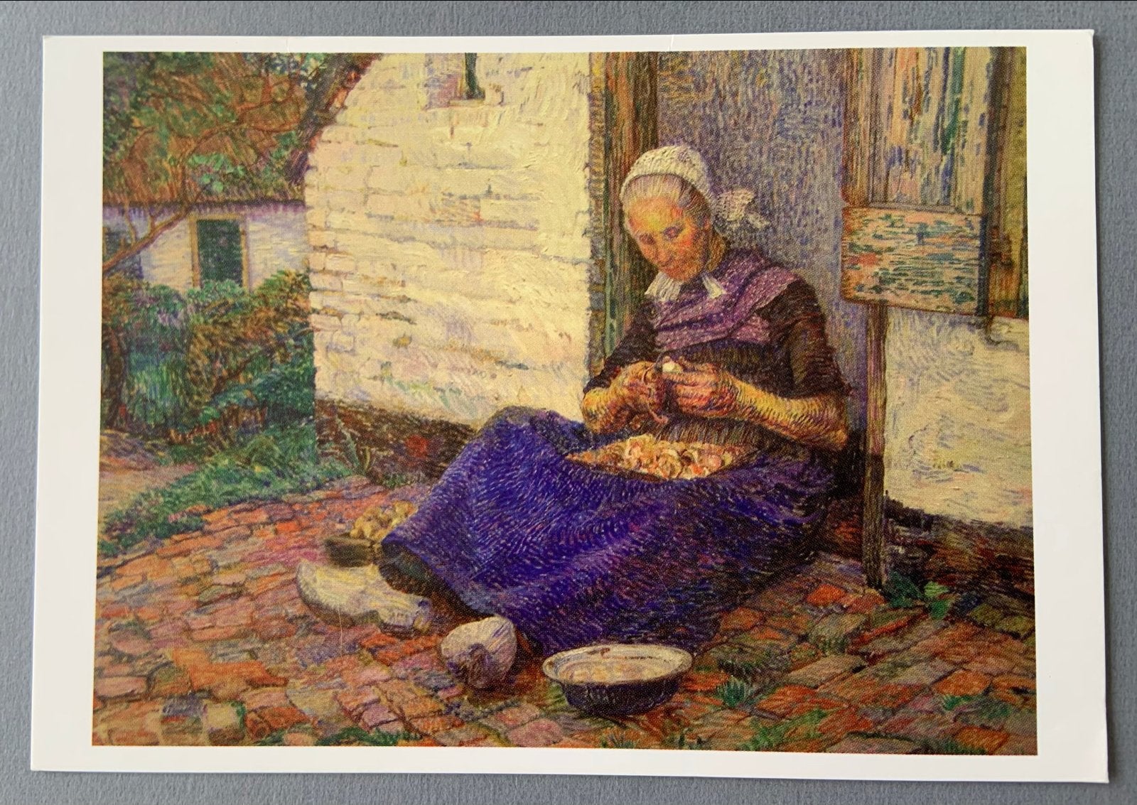Aardappelschilster door Jo Koster (1869-1944), Verzenden, 1980 tot heden, Ongelopen, Ambachten of Beroep