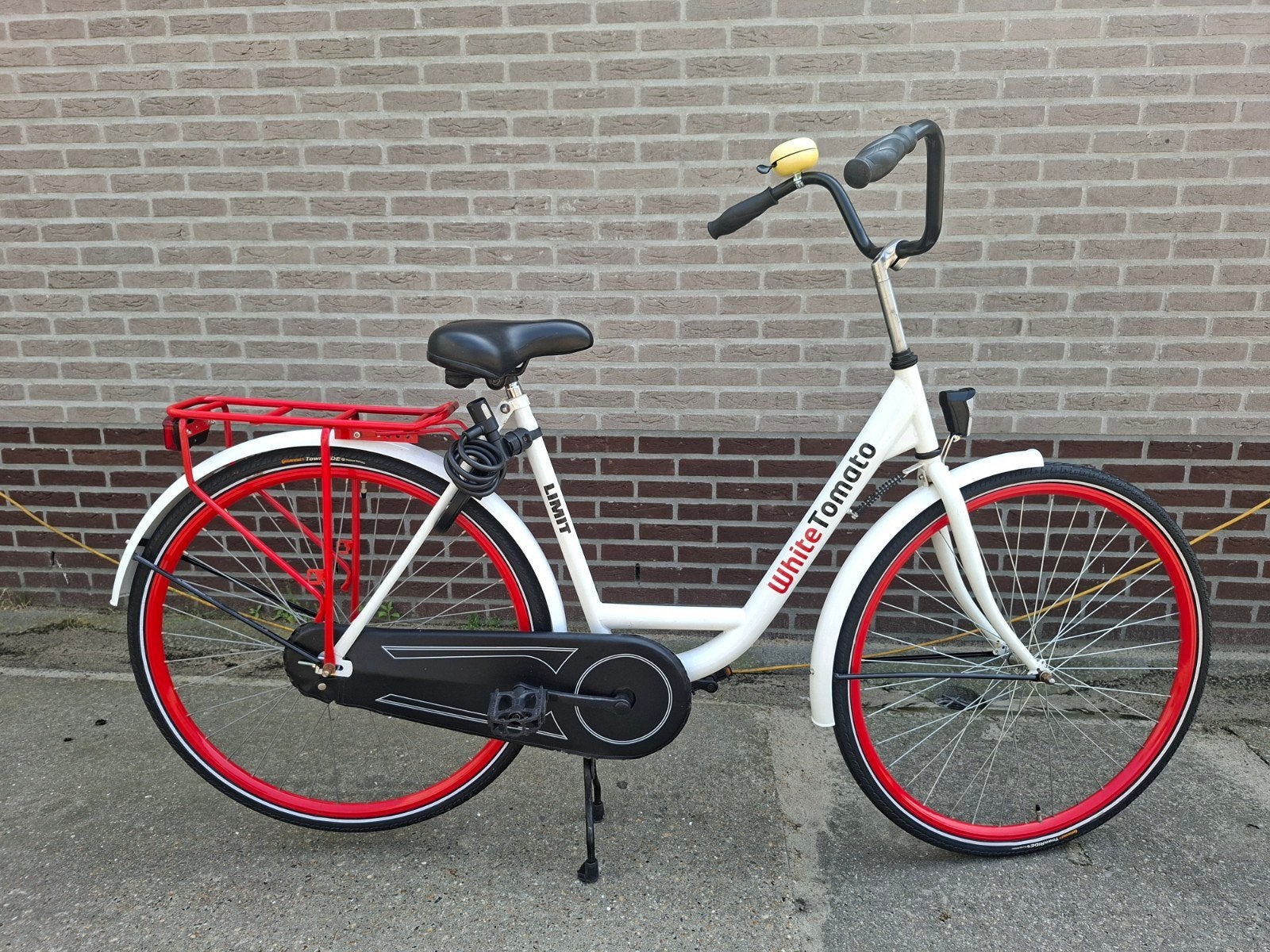 Dames fiets zonder versnellingen en met terugtraprem, Terugtraprem, Ophalen, Overige merken, 53 tot 56 cm