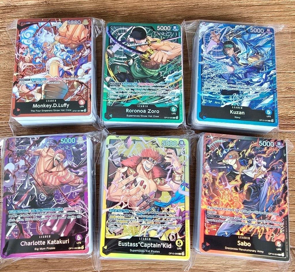 One Piece TCG Starter Decks ST31-ST36 | Losse Decks, Ophalen of Verzenden, Nieuw, Starterdeck, Foil