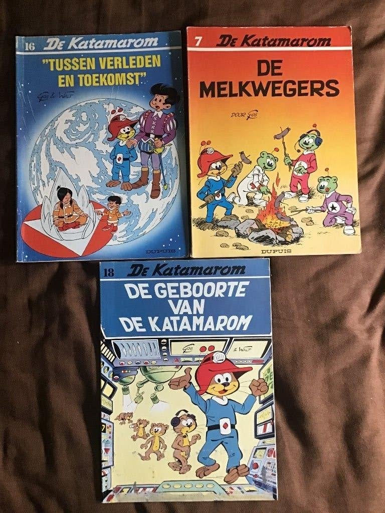 3 delen de Katamarom door Gos en Walt., Boeken, Meerdere stripboeken, Ophalen of Verzenden, Gelezen