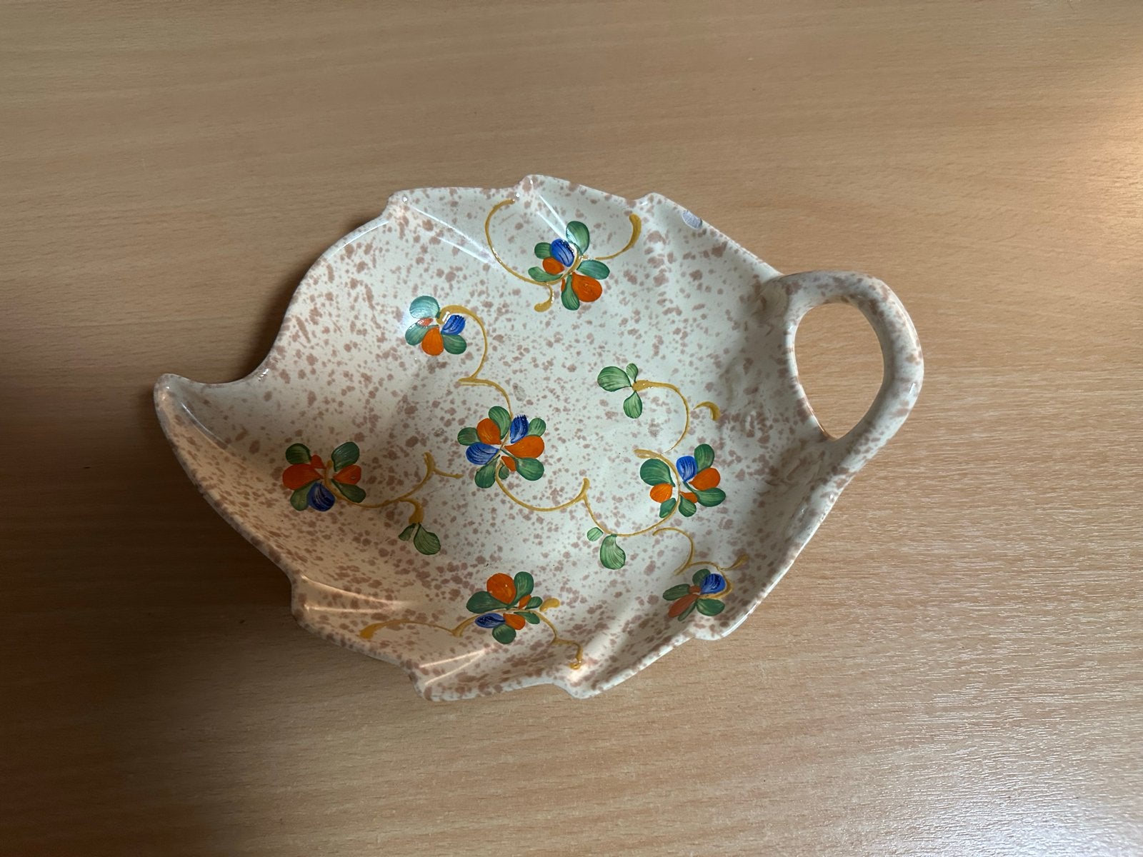 Vintage Engels schaaltje met bloemmotief, Antiek en Kunst, Ophalen of Verzenden