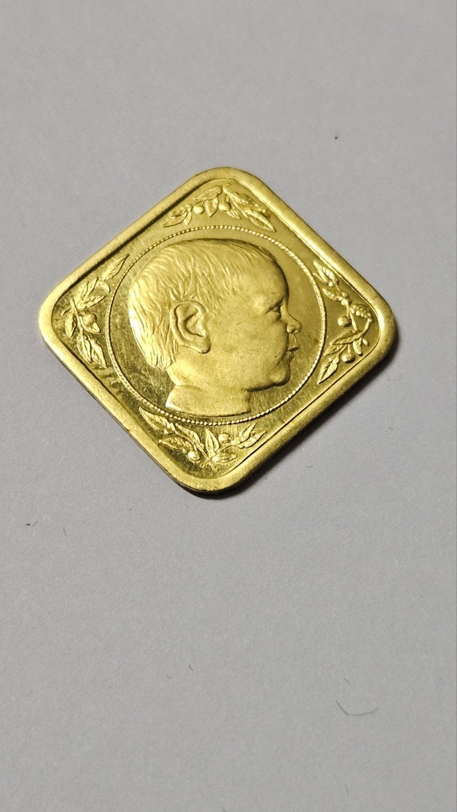 gouden penning willem alexander, Ophalen of Verzenden, Goud
