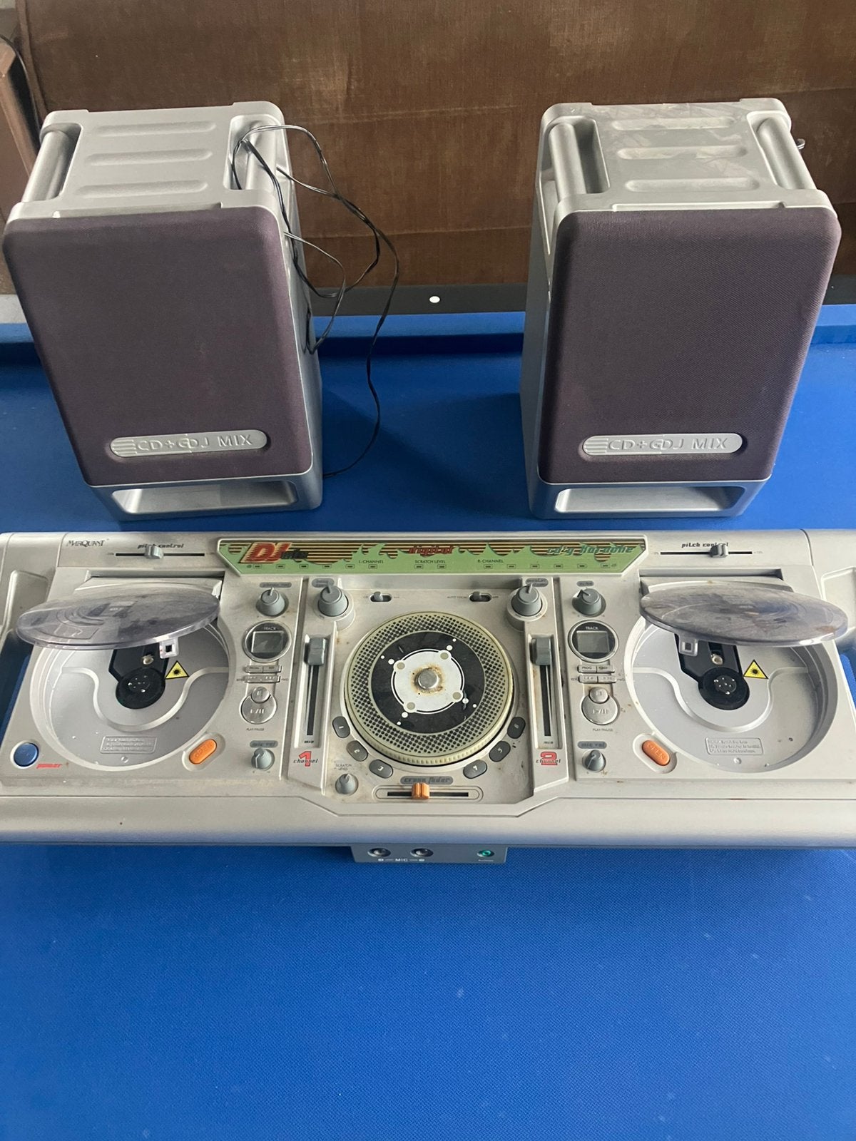 Marquant CD DJ mix draaitafel met 2 speakers, Audio, Tv en Foto, Ophalen, Gebruikt, Minder dan 60 watt, Overige merken