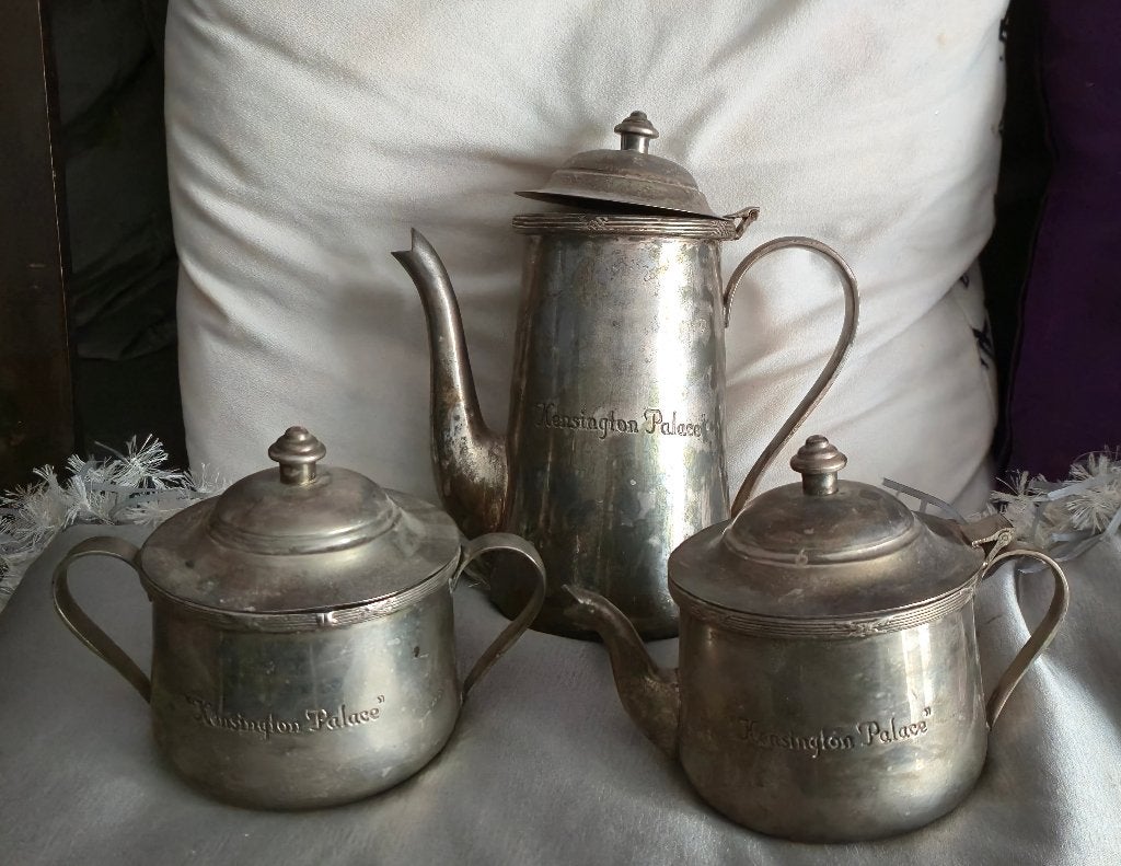 Thee/ koffiekan Kensington Palace, Antiek en Kunst, Antiek | Goud en Zilver, Verzenden