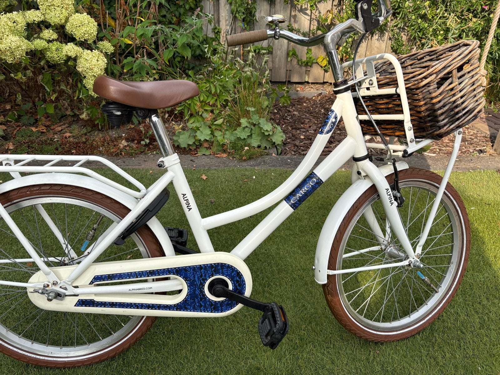 Alpina Cargo 20 inch meisjesfiets, Fietsen en Brommers, Fietsen | Meisjes, Ophalen, Gebruikt, Velgrem, Handrem