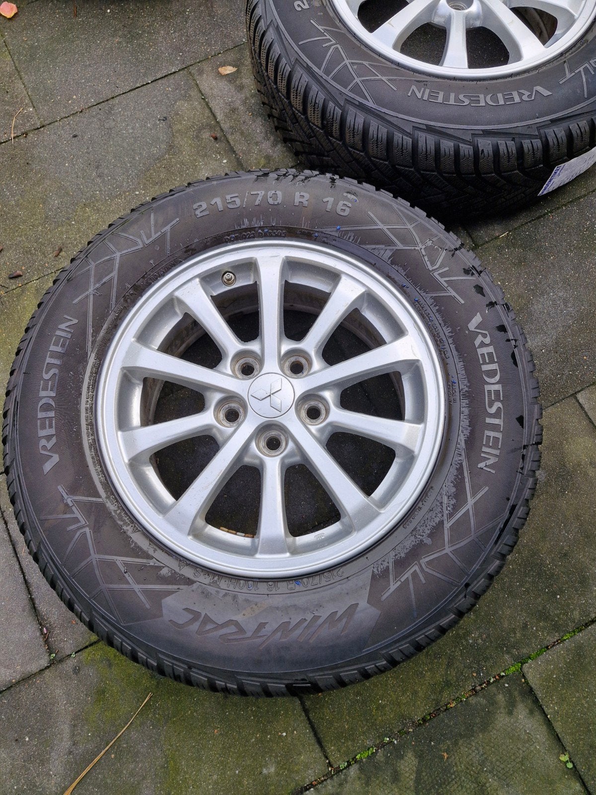 mitsubishi asx  outlander winterset Vredestein wintrac, Auto-onderdelen, Ophalen, 16 inch, Banden en Velgen, Winterbanden